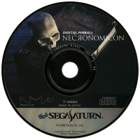Digital Pinball: Necronomicon JP Sega Saturn JP box art